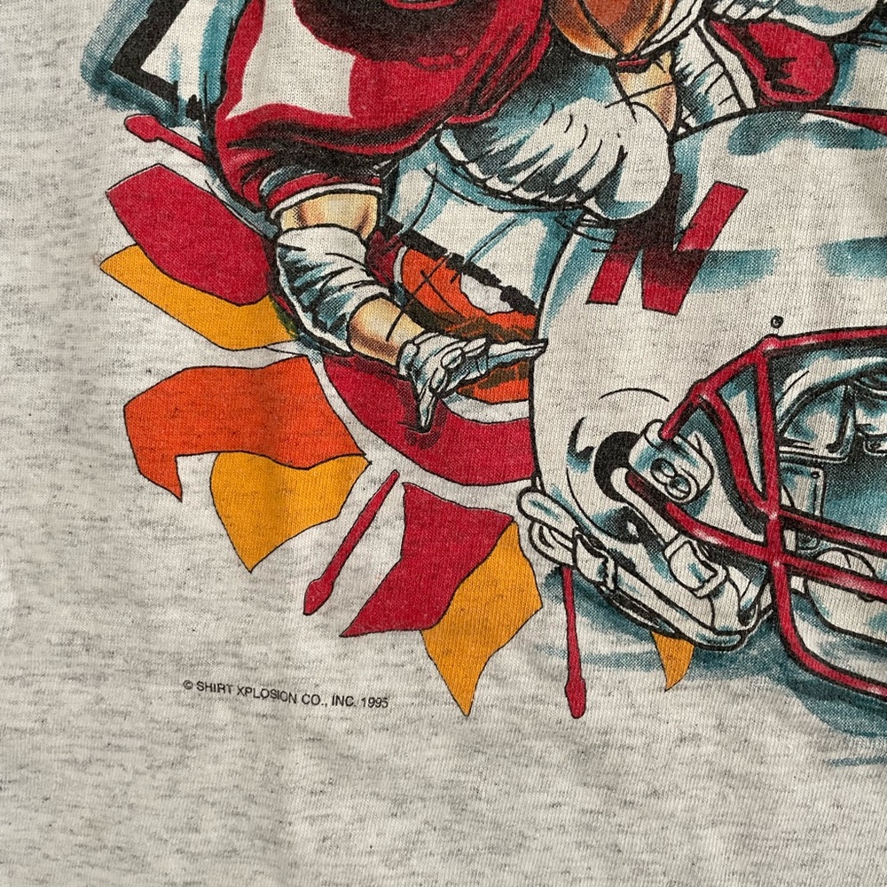 Vintage 90s Nebraska Cornhuskers Tostitos Fiesta Bowl shirt - Picture 3 of 6